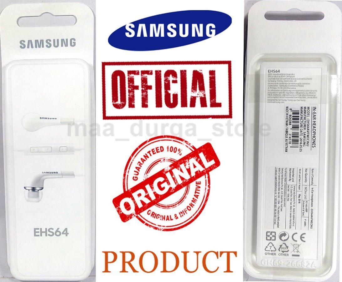 Стерео гарнитура EHS64 белая, фото №5