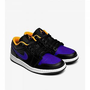 Кросівки Jordan 1 Low Dark Concord 46 synthetic.ua - Фото 1