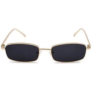 Винтажные очки прямоугольной формы RUNHUIS Retro Classic Small для женщин и мужчин, с тонкой металлической оправой synthetic.ua - Фото 1