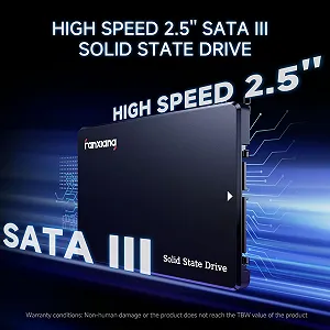 SSD fanxiang S101Q 2TB SATA III 2.5" QLC 550MB/s Чтение 500MB/s Запись synthetic.ua - Фото 1
