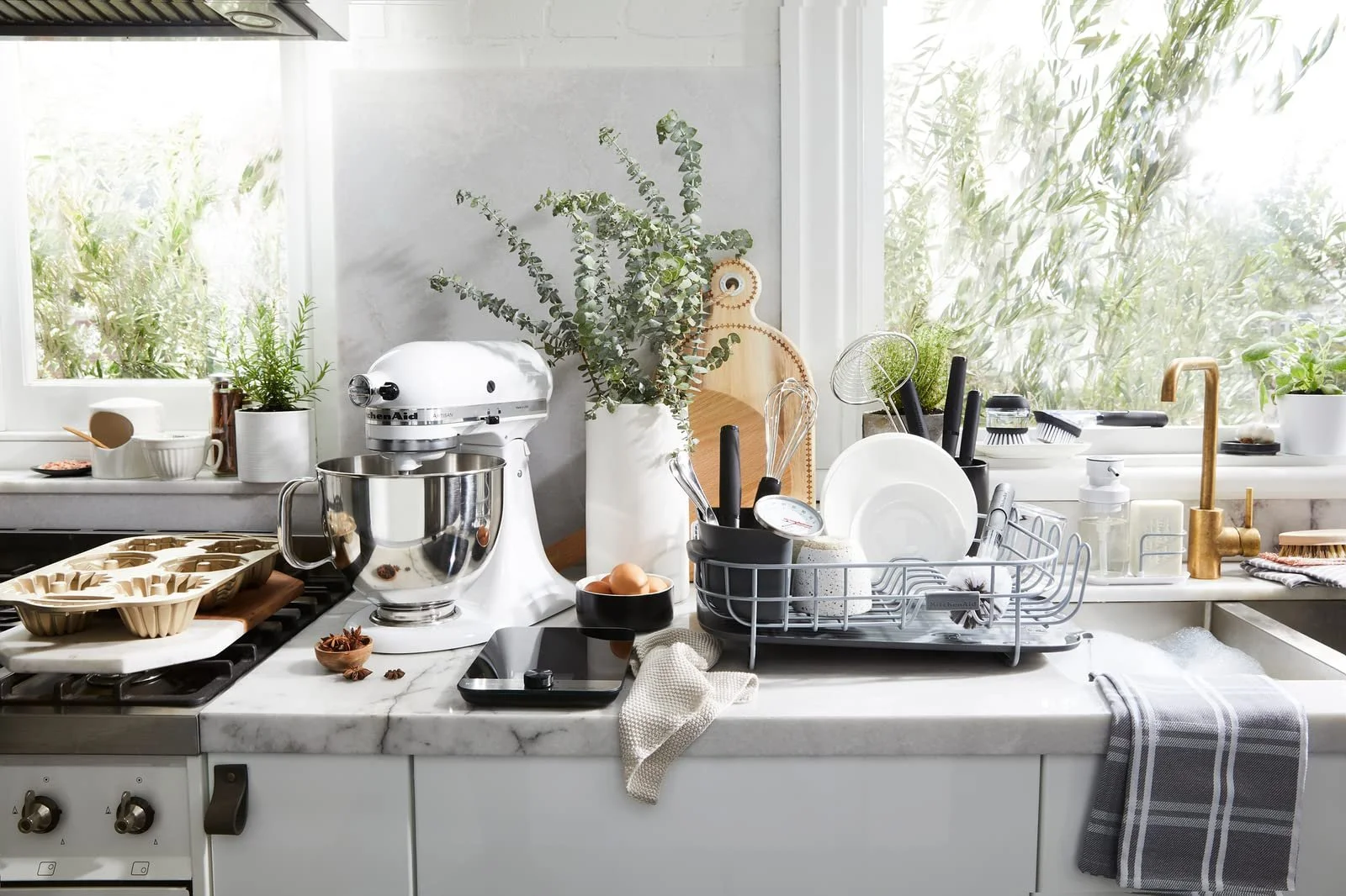 Кухонні ваги KitchenAid скляні 5000 г 5000 мл Чорні One Size, фото №6