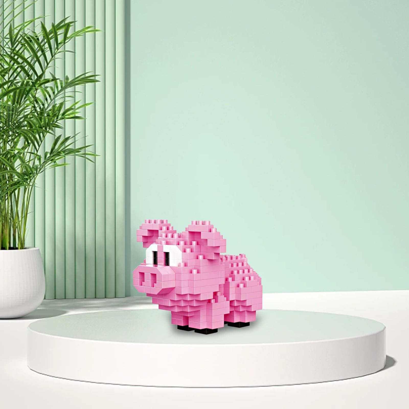 Блочный конструктор NOOLY KLJM-10 Поросенок 270 штук, фото №6