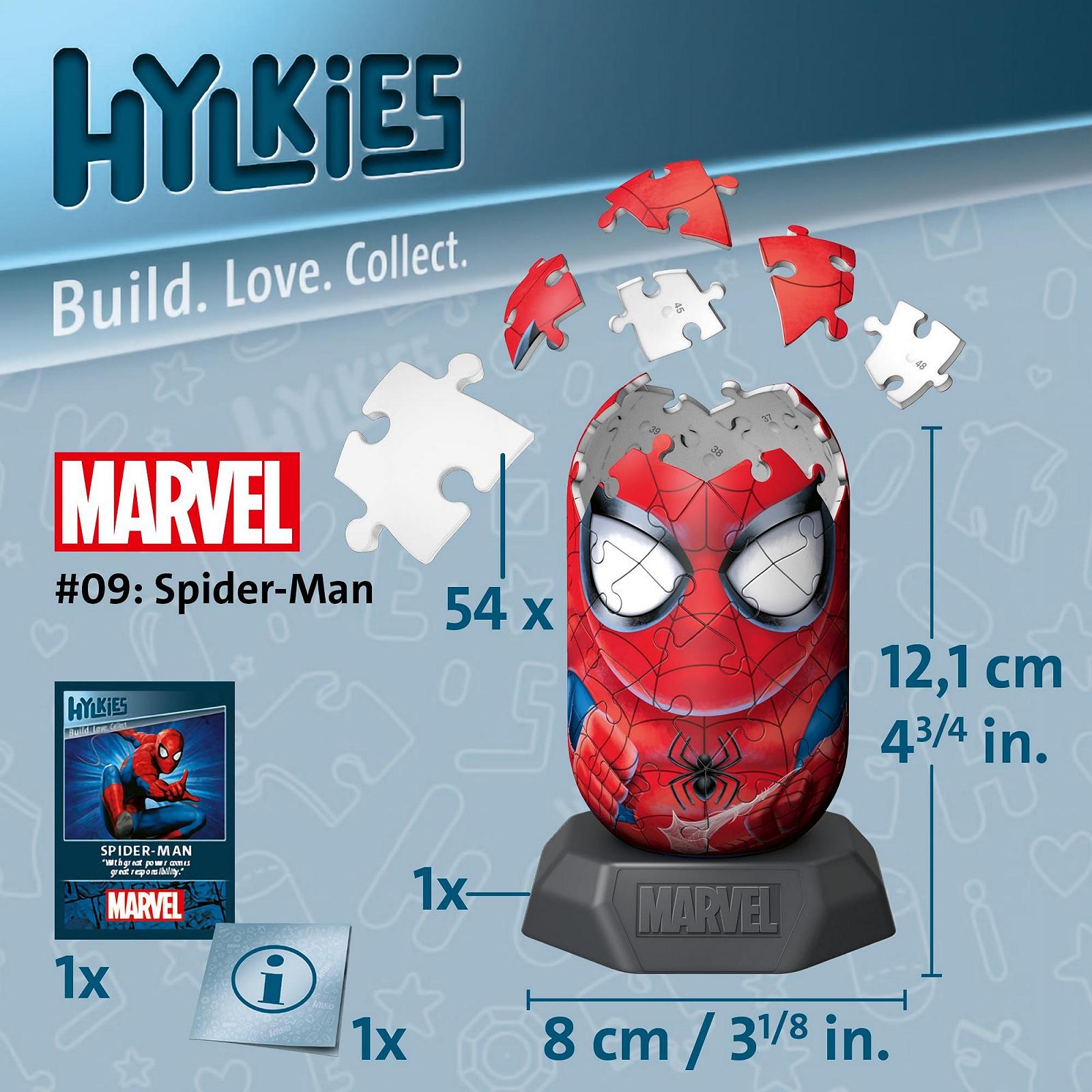 Фигурка Ravensburger Hylkies Marvel Человек-паук, фото №5