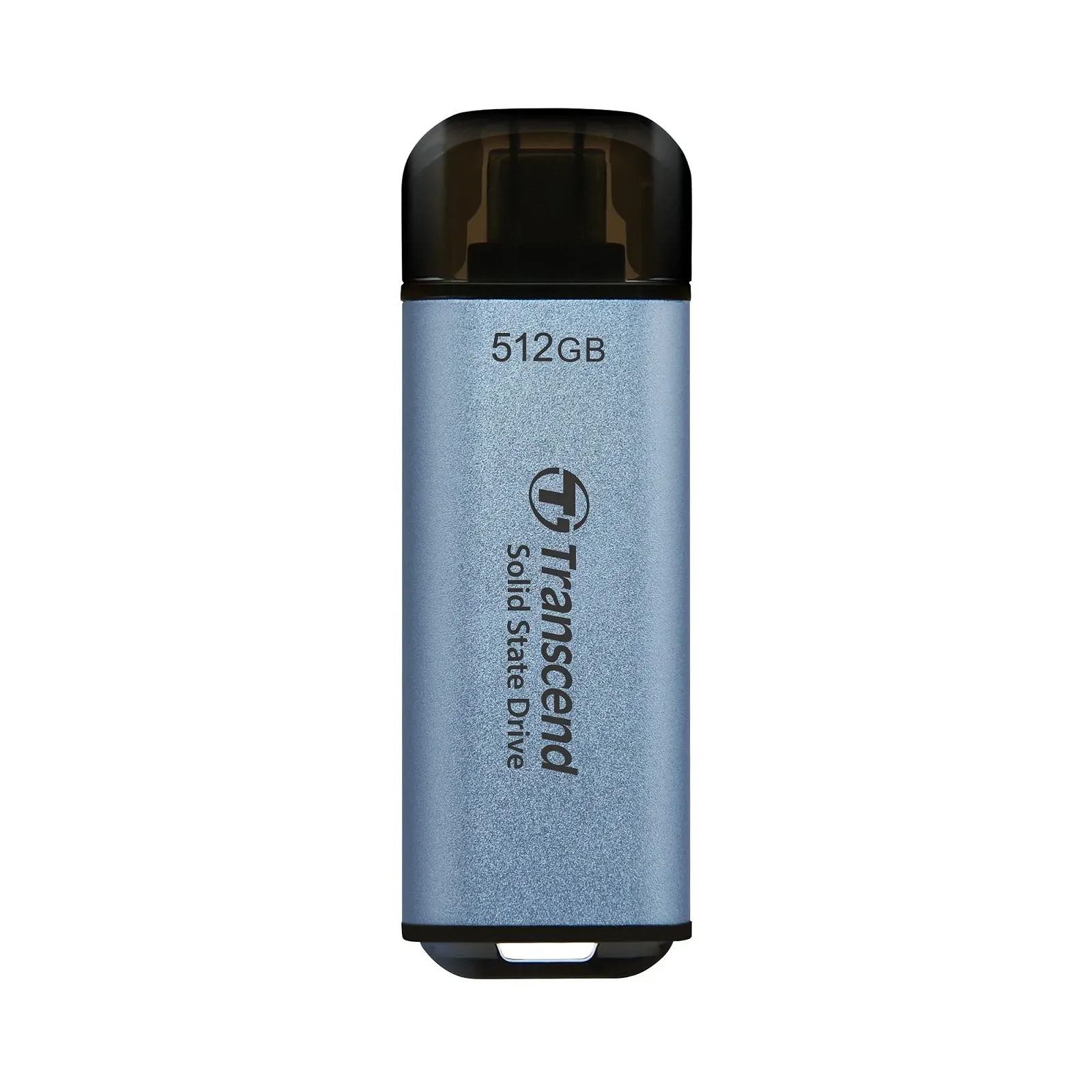 Внешний SSD-накопитель Transcend ESD300 512GB USB 10Gbps Type C Dual Port Голубой, фото №1