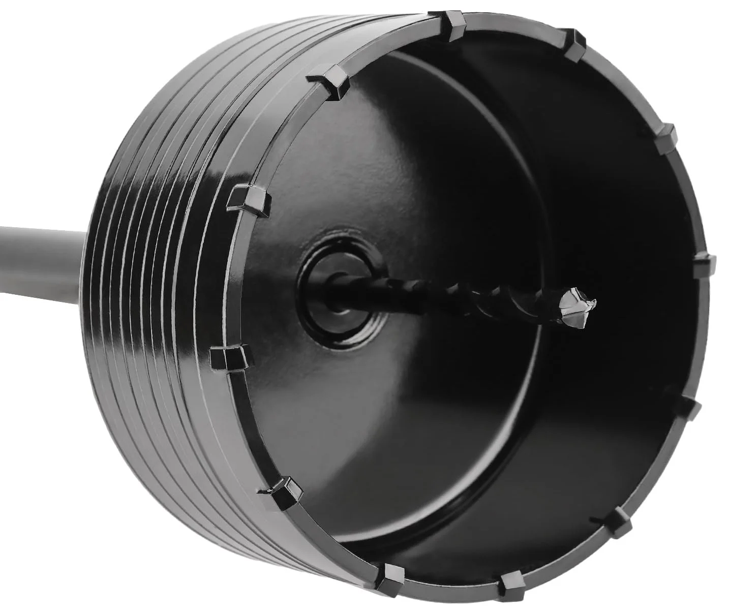 Свердло 102 мм / SDS plus 220 мм / Чорний, фото №2 Свердло 102 мм / SDS plus 220 мм / Чорний, фото №2