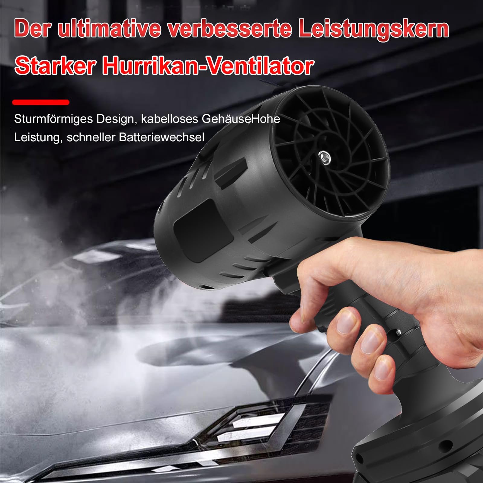 Электрический очиститель воздухом Candeon 28000 RPM 1300 мАч, фото №7