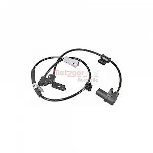 Датчик частоти обертання колеса METZGER 09001337 для HYUNDAI, передня вісь справа - Фото 1