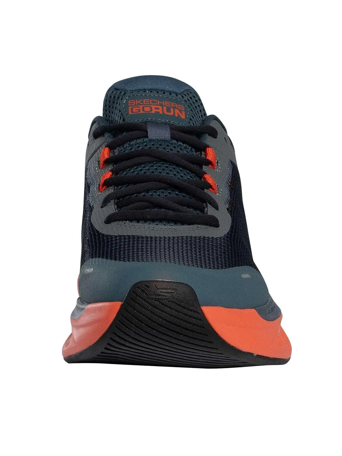 Кроссовки Skechers Slip Ins Max Cushioning Glide Step Navy/Orange, фото №4