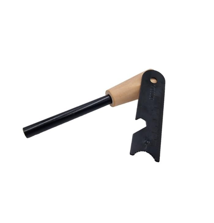 Набір для розпалювання вогню Fire Steel 7 cm Magnesium Survival Outdoor Bushcraft Camping 4 предмети, фото №6