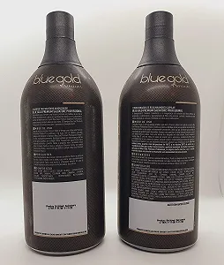 Средство для выпрямления волос Salvatore Premium Blue Gold Premium Brush 2 x 1 л synthetic.ua - Фото 1