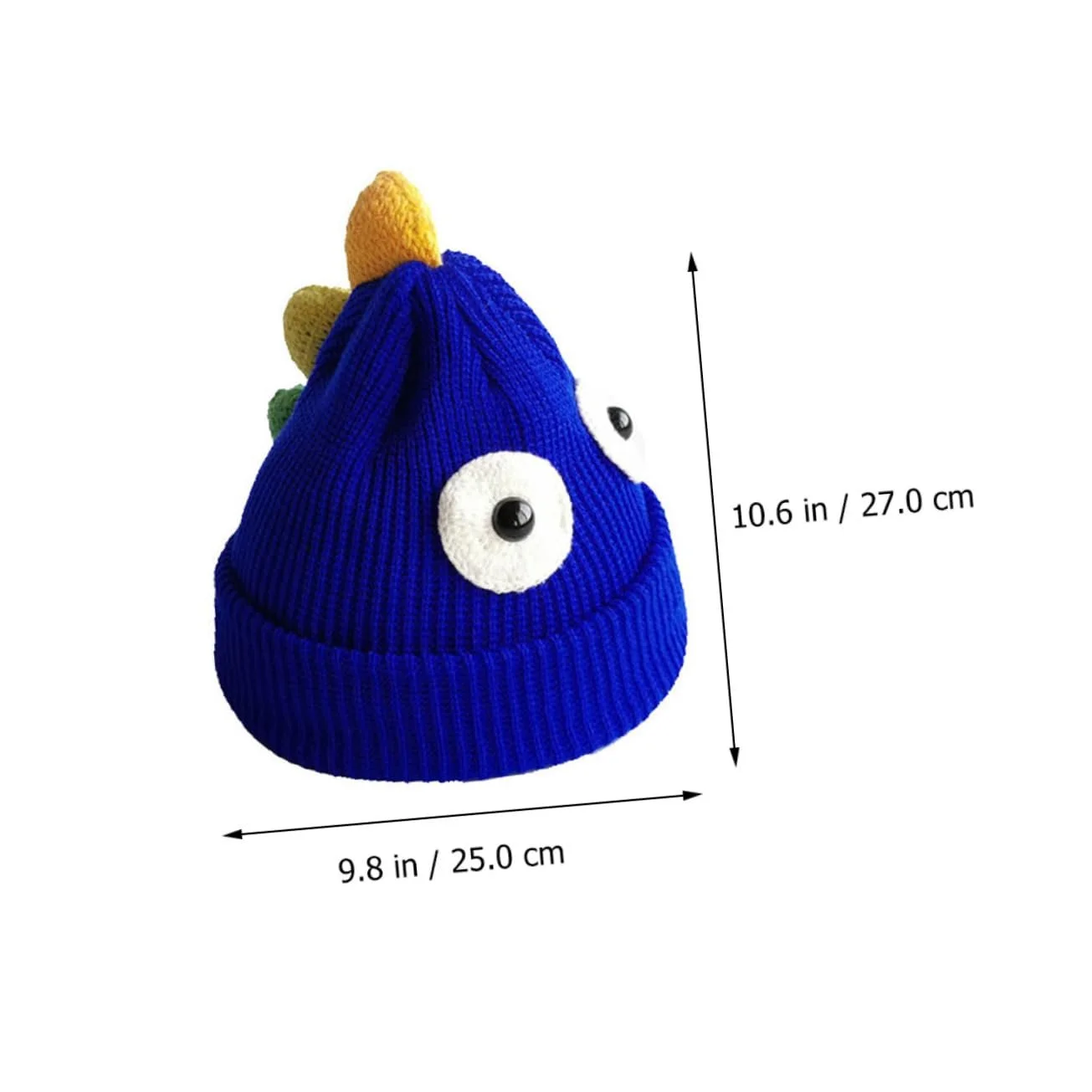 Вовняна шапка Дитяча тепла мультяшна, фото №5