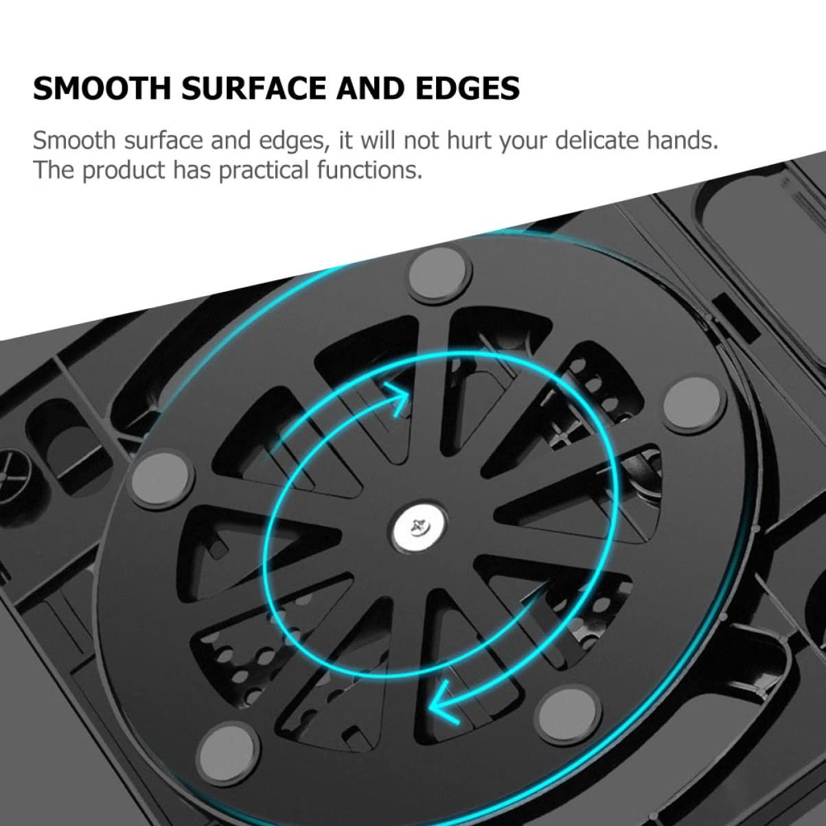 Підставка для ноутбука складна HOMSFOU, регульована по висоті та ергономічна, портативний, фото №8