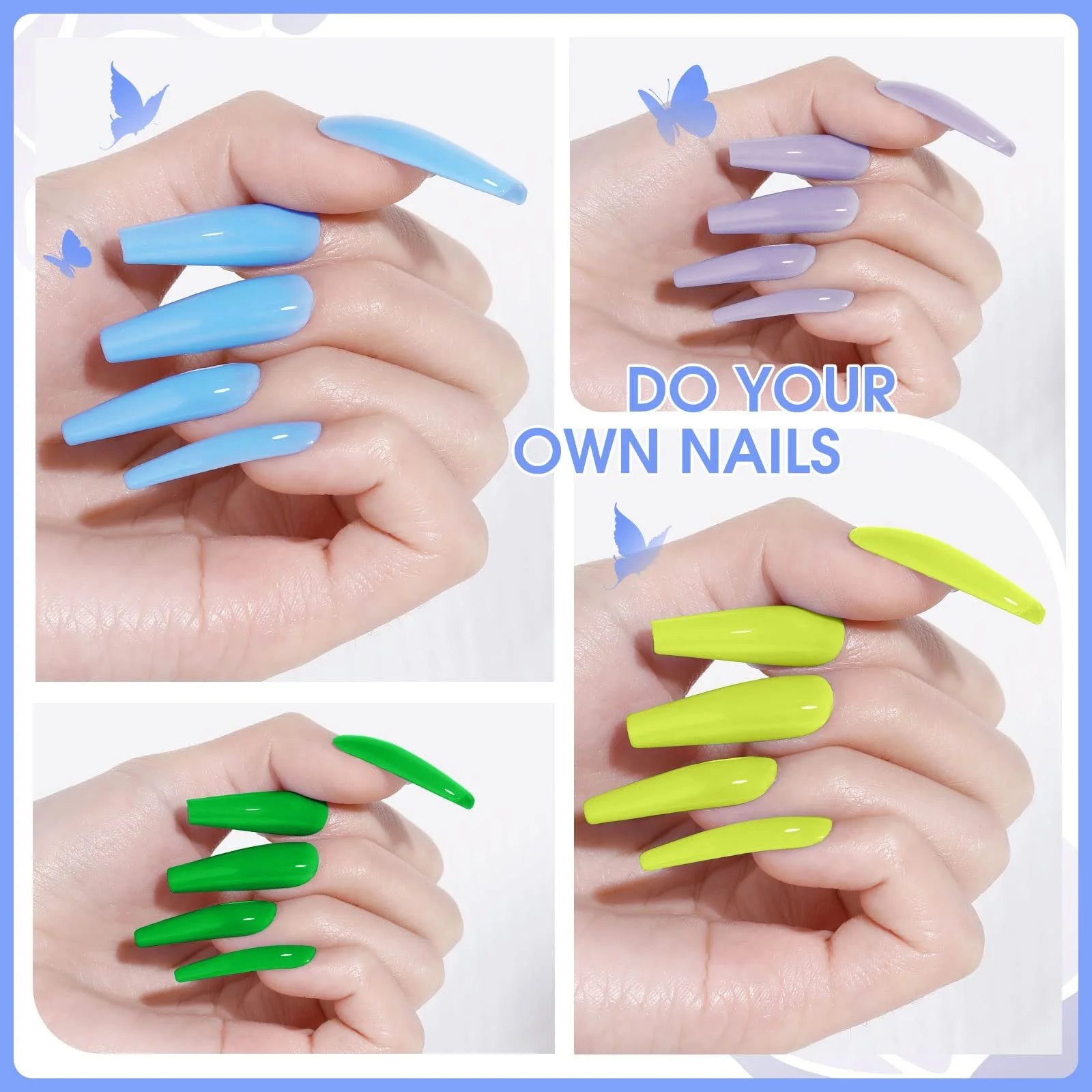 Гель-лак ROSALIND Пастельний Набір Гель-лаків UV 16 Кольорів, фото №6