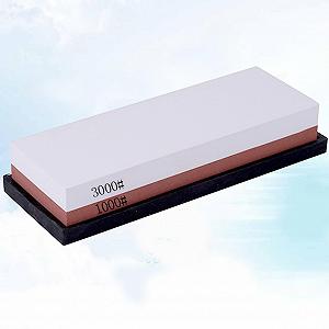 Точилка для ножів LIFKOME двостороння з білого корунду зносостійка synthetic.ua - Фото 1