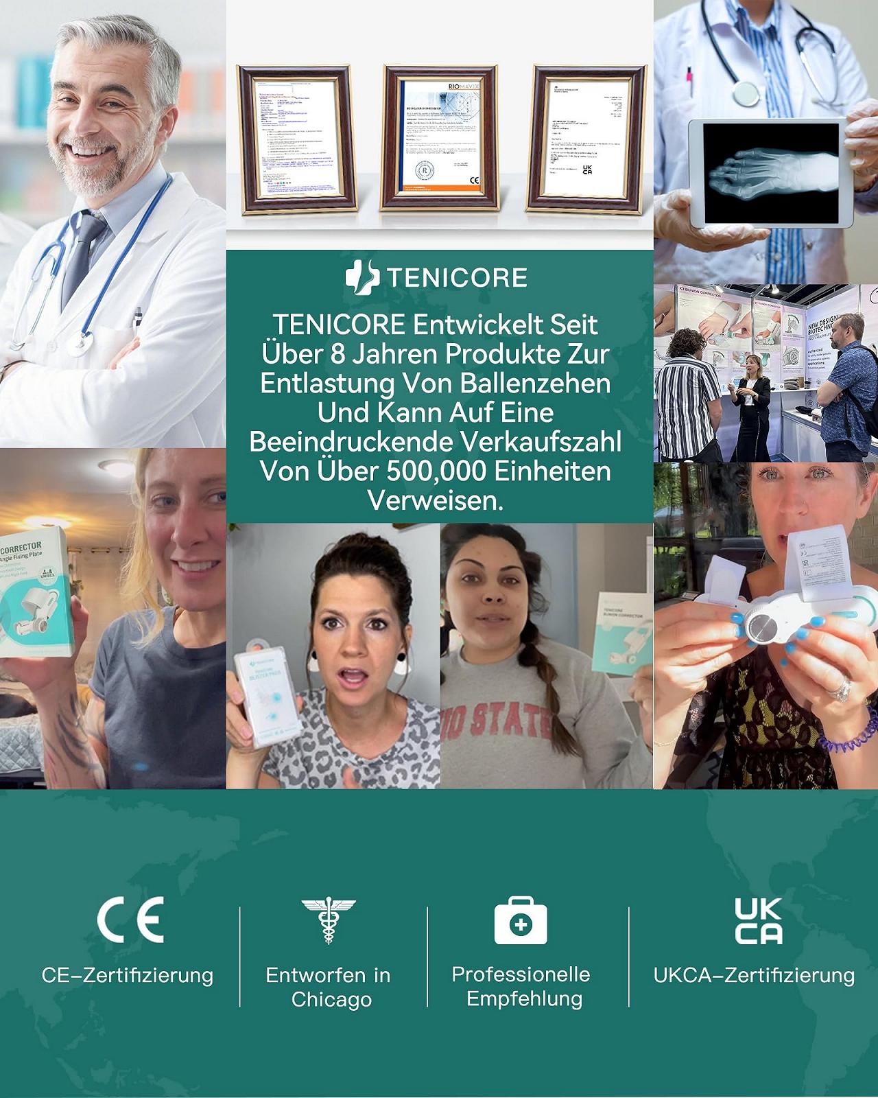 Корректор большого пальца стопы с усиленной подкладкой Hallux Valgus 1 пара, фото №7