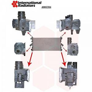 Радиатор охлаждения двигателя VAN WEZEL 40002304 для CITROËN/PEUGEOT synthetic.ua - Фото 1