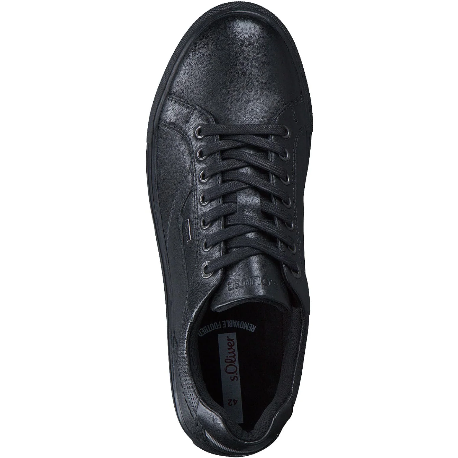 Кросівки s.Oliver Шкіряні на плоскій підошві на шнурівці, фото №3 Кросівки s.Oliver Шкіряні на плоскій підошві на шнурівці, фото №3