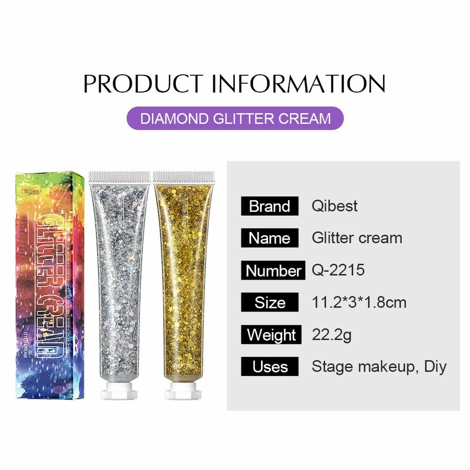 Жидкие тени-Глиттер Бриллиантовый 6 Цветов Металлик Водостойкая Блестящий Финиш, фото №4 Жидкие тени-Глиттер Бриллиантовый 6 Цветов Металлик Водостойкая Блестящий Финиш, фото №4