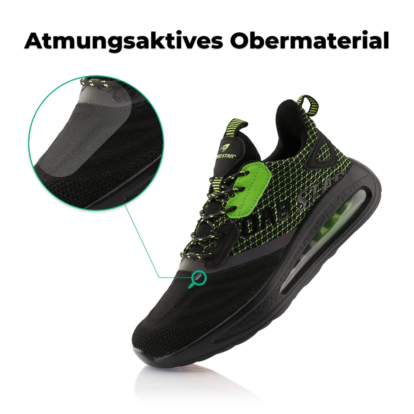 Кроссовки Fusskleidung® Унисекс Спортивная обувь Амортизирующие Легкие кроссовки для бега, фото №3