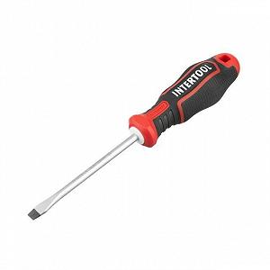 Викрутка SL6.0 100 мм S2 STORM INTERTOOL VT-3410 - Фото 1