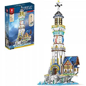 Конструктор MISINI Technik Reobrix 66028 Medieval Lighthouse Архитектурный набор, 3228 элементов - Фото 1