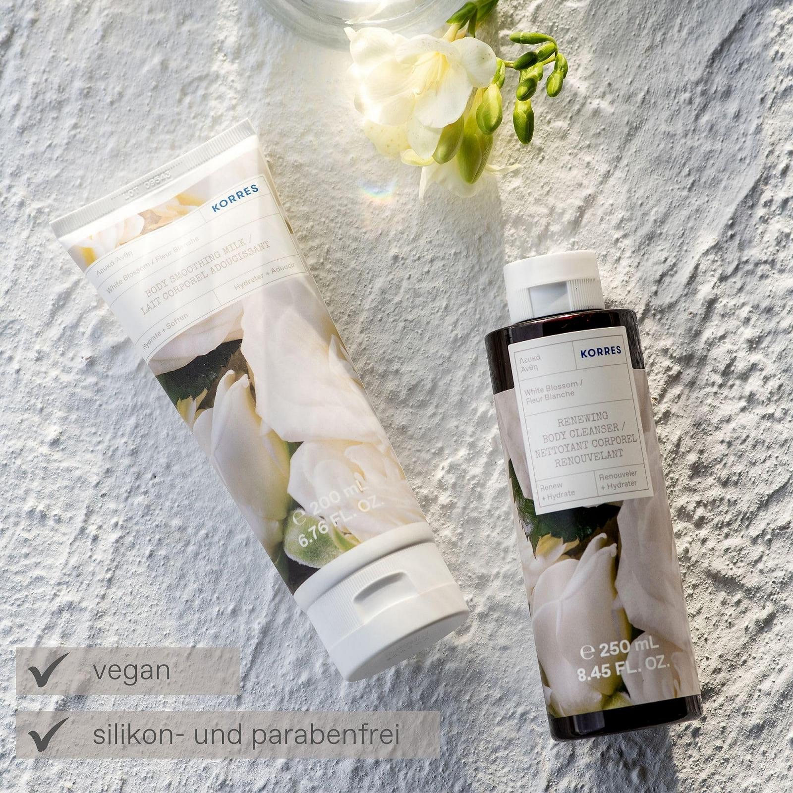 Гель для душу KORRES WHITE BLOSSOM Ревіталізуючий 250 ml, фото №2