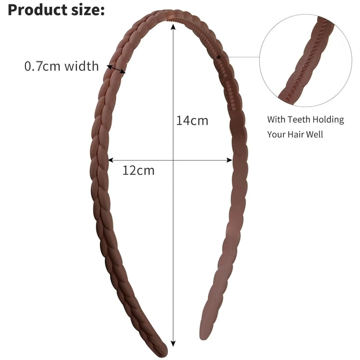 Обруч Тонкий Разноцветный Набор 5 шт, фото №2