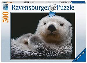 Пазл Ravensburger Cute Little Otter 500 элементов - Фото 1