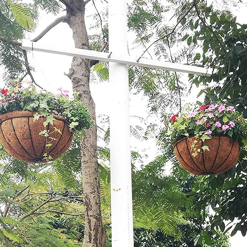 Ланцюги для підвісних кошиків 6 шт. Чорний, фото №9 Ланцюги для підвісних кошиків 6 шт. Чорний, фото №9