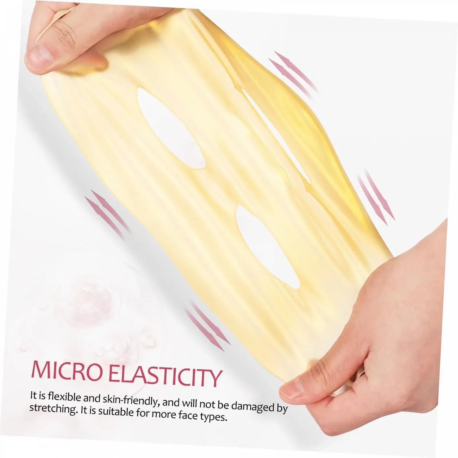 Маска Силіконова VICASKY 3 шт. Багаторазова з вушними гачками для фіксації, фото №6