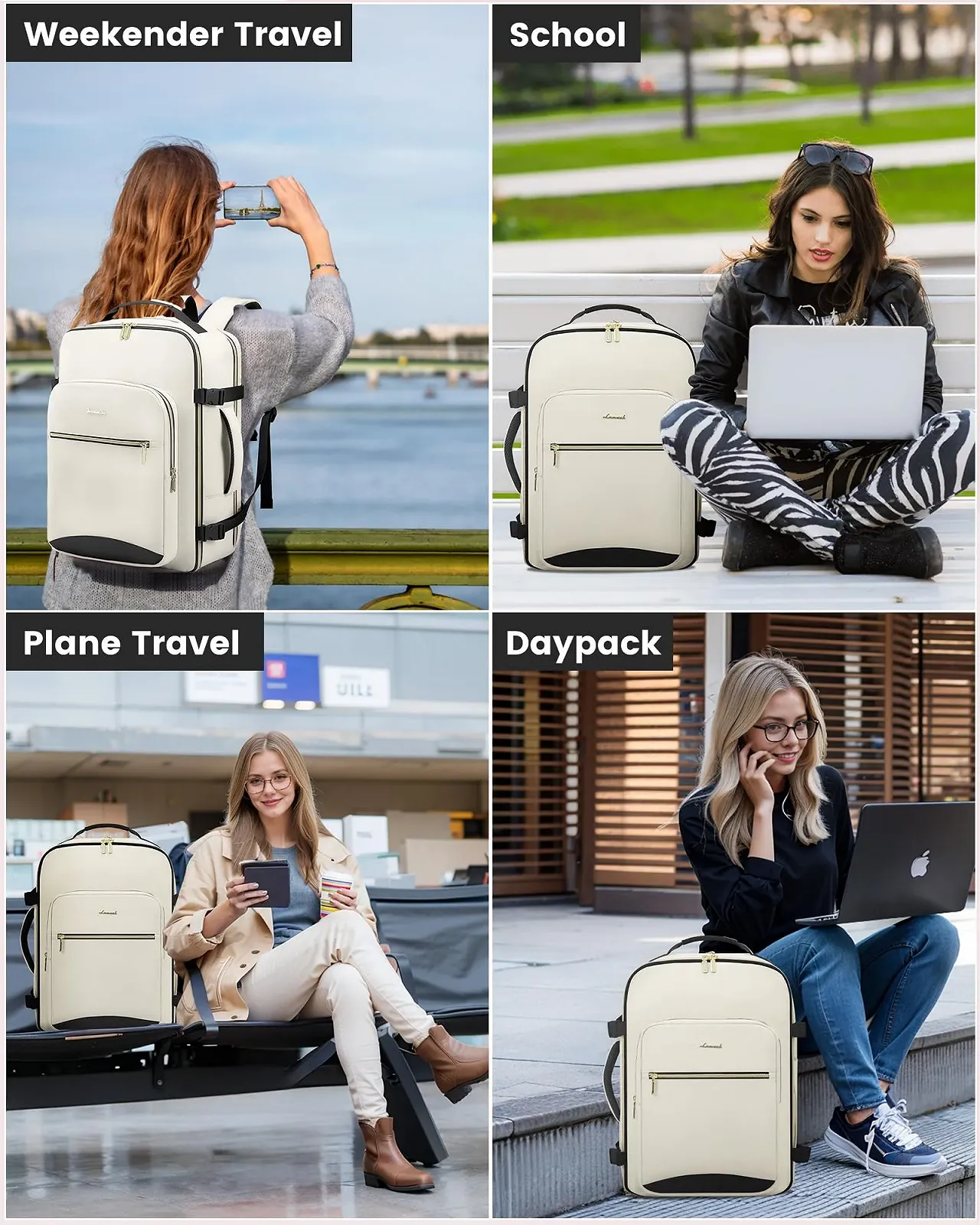 Рюкзак для ноутбука Lovevook 40L 17 дюймів Waterproof, фото №2 Рюкзак для ноутбука Lovevook 40L 17 дюймів Waterproof, фото №2