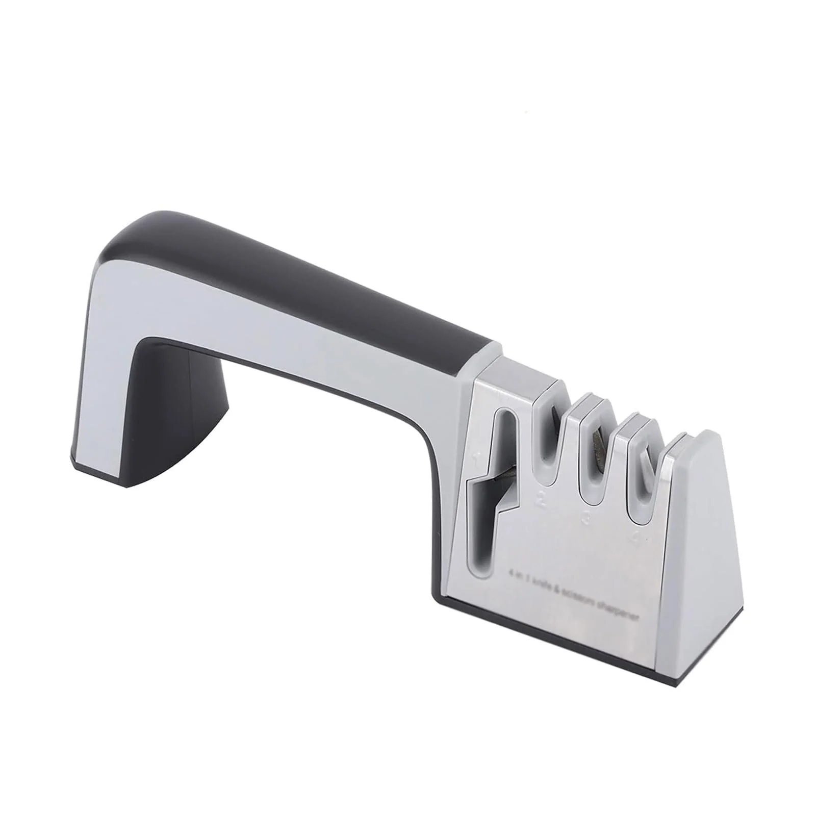 Точило для ножів 4 в 1 з нержавіючої сталі, фото №1 Точило для ножів 4 в 1 з нержавіючої сталі, фото №1