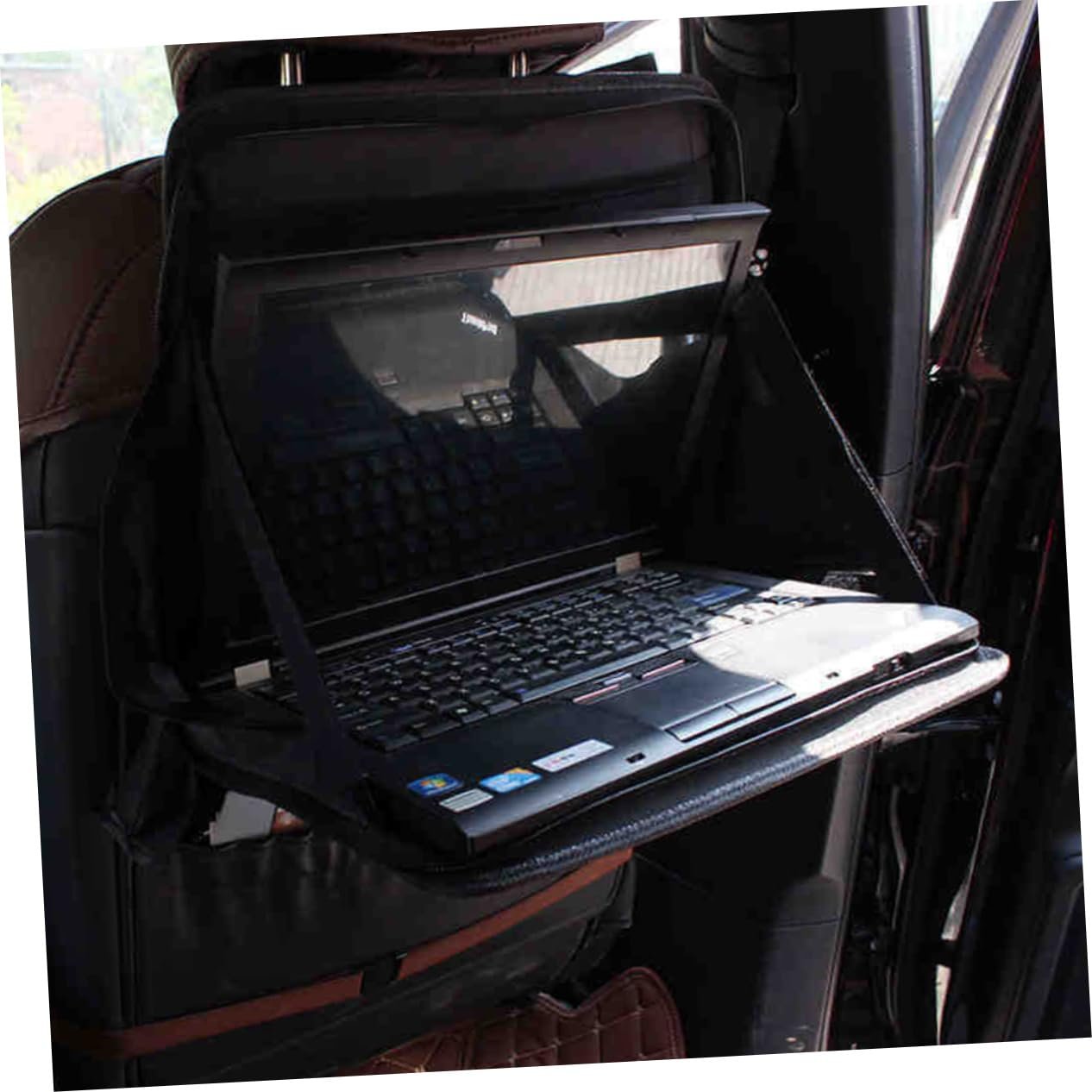 Столик для ноутбука в автомобіль Ciieeo 1 x складаний для ноутбуків та їжі, складана полиця для подорожей, роботи та їжі в машині, легкий та практичний, фото №4 Столик для ноутбука в автомобіль Ciieeo 1 x складаний для ноутбуків та їжі, складана полиця для подорожей, роботи та їжі в машині, легкий та практичний, фото №4