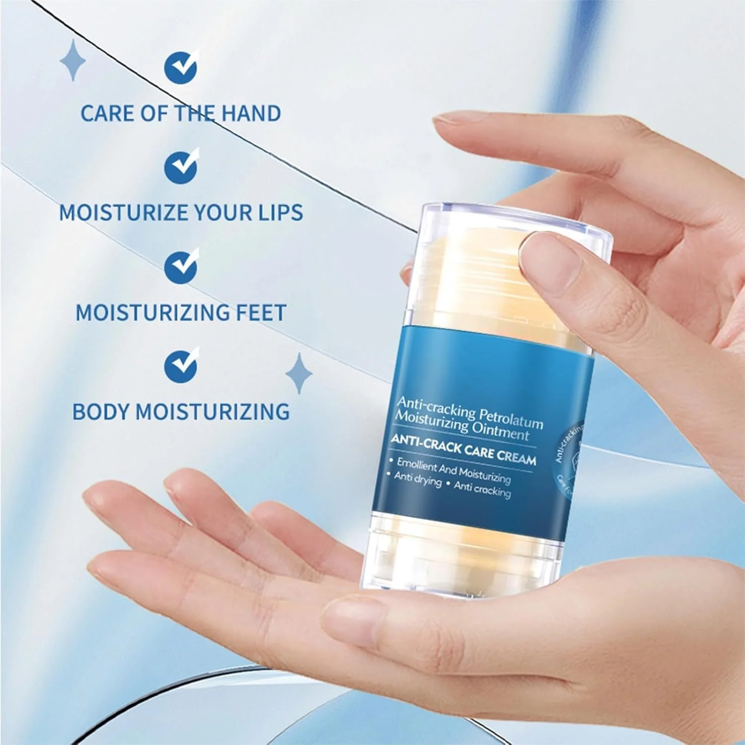 Крем-стик для ног Pack of 2 Repair Stick Shea Butter & Coconut Oil интенсивный уход против трещин на пятках, фото №4