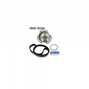 Водяной насос и комплект ремня ГРМ SKF VKMC 01100 для AUDI SEAT SKODA VW - Фото 1