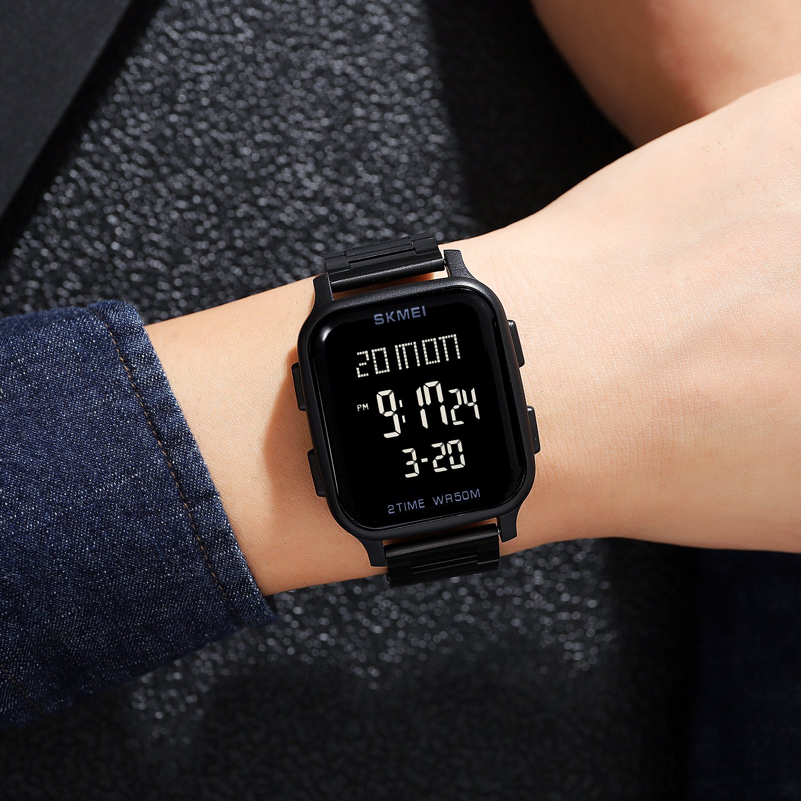 Годинник Skmei 1859 Black, фото №3