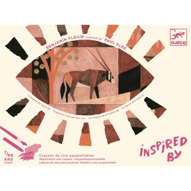 Художній комплект для малювання DJECO Пустеля (DJ09373), фото №1