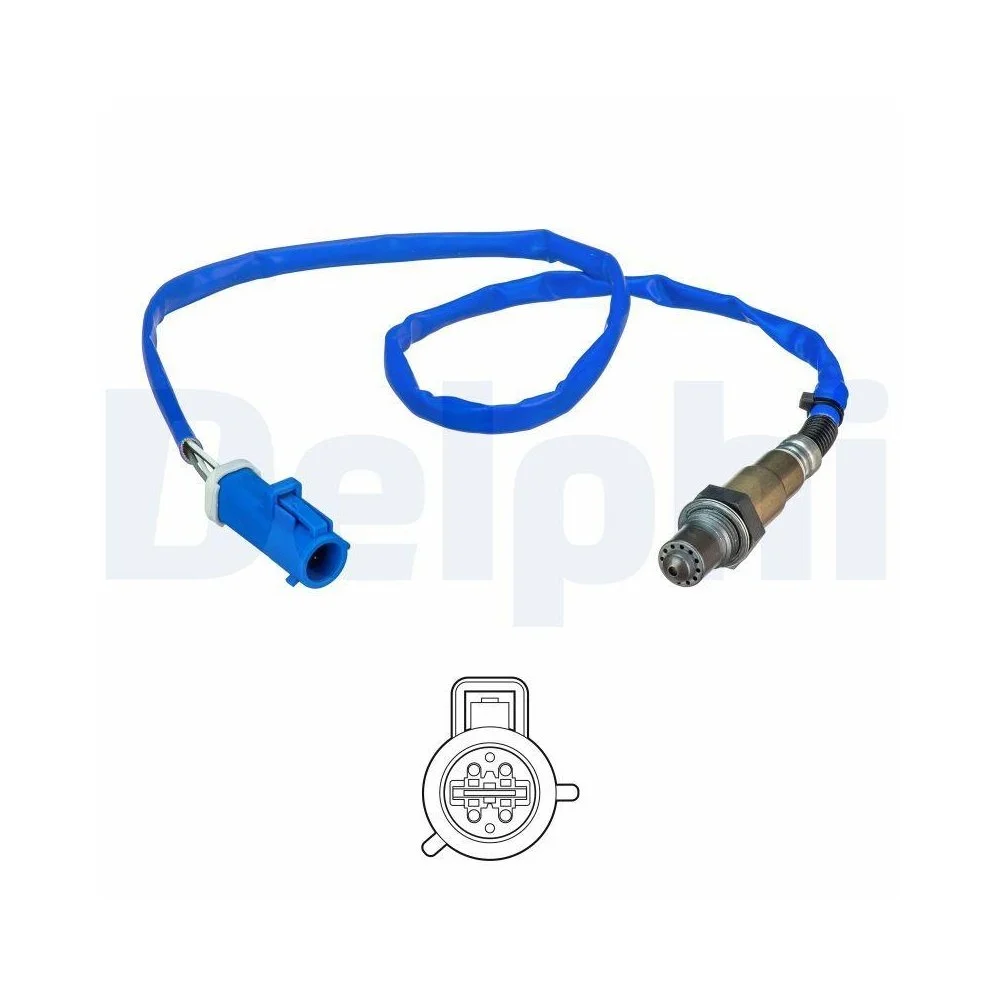 Лямбда-зонд DELPHI ES21152-12B1 для FORD після каталізатора, фото №1