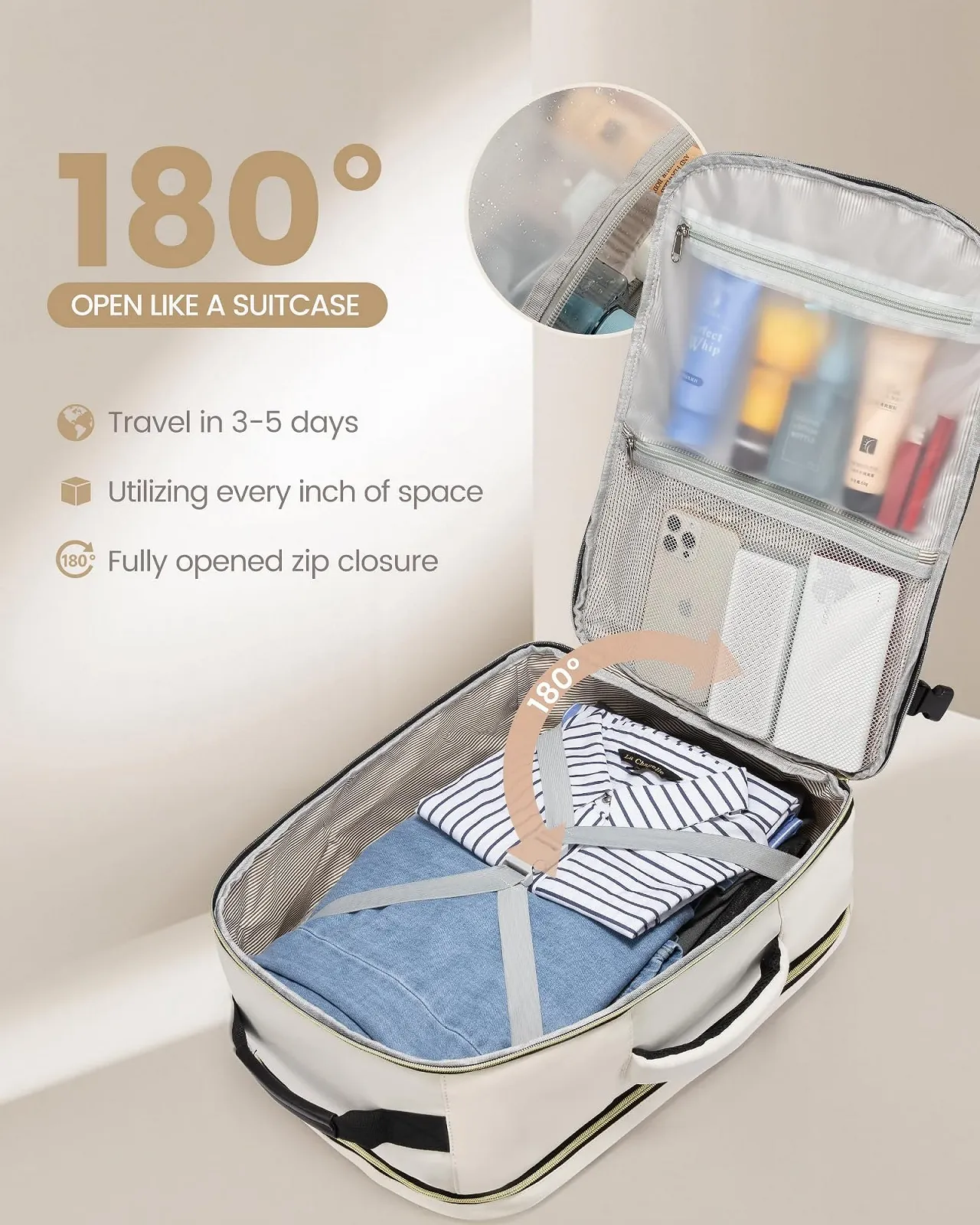 Рюкзак для ноутбука Lovevook 40L 17 дюймів Waterproof, фото №4 Рюкзак для ноутбука Lovevook 40L 17 дюймів Waterproof, фото №4