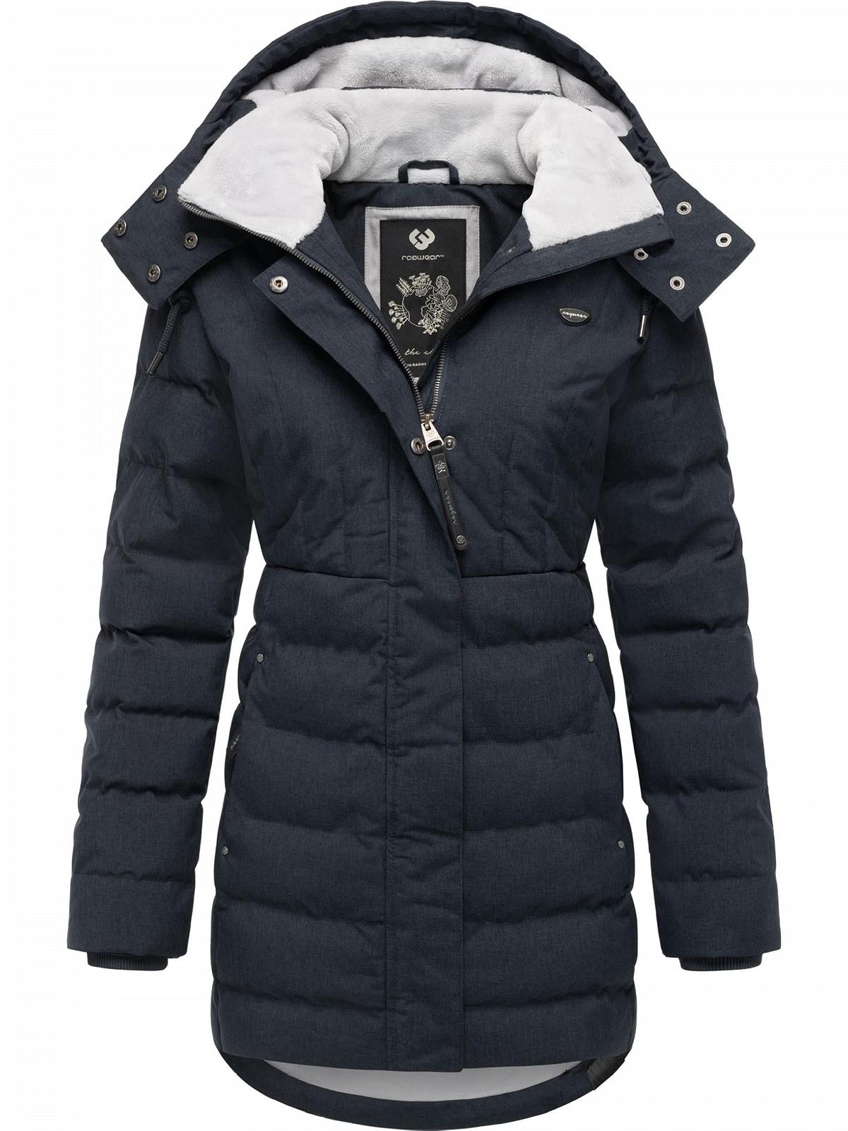 Водонепроникне зимове пальто з капюшоном Ragwear Ashanta стьобане, фото №1