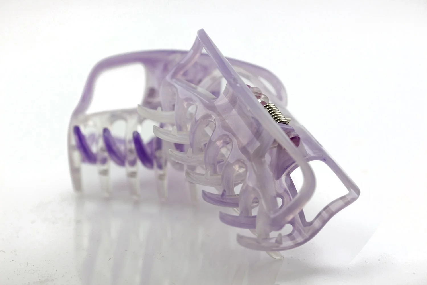 Заколки для волосся 6 см фиолетовые (2 шт.), фото №3 Заколки для волосся 6 см фиолетовые (2 шт.), фото №3