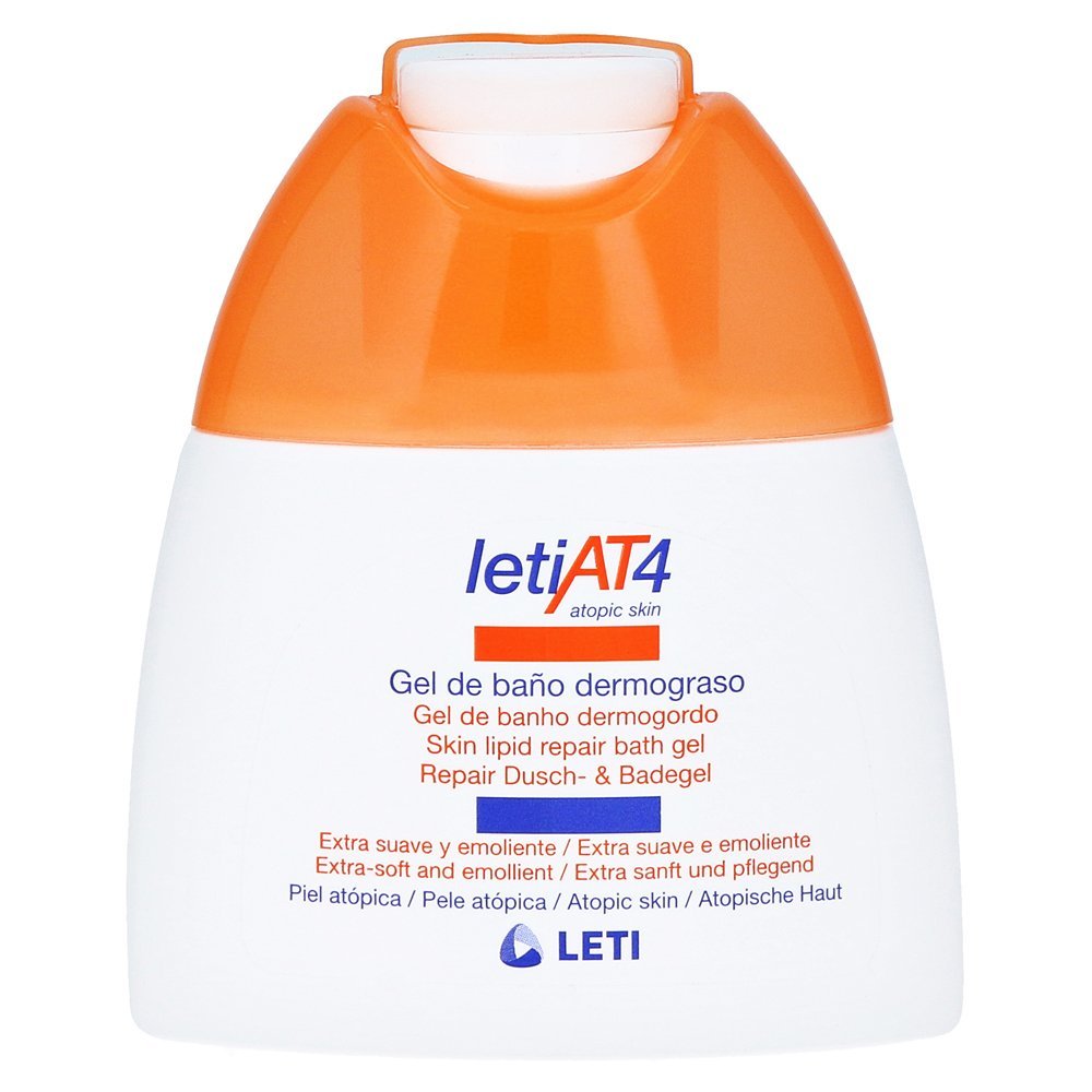 Гель для душу та ванни LETI AT4 Atopic Skin Repair 100 мл, фото №1