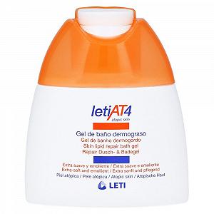 Гель для душу та ванни LETI AT4 Atopic Skin Repair 100 мл - Фото 1