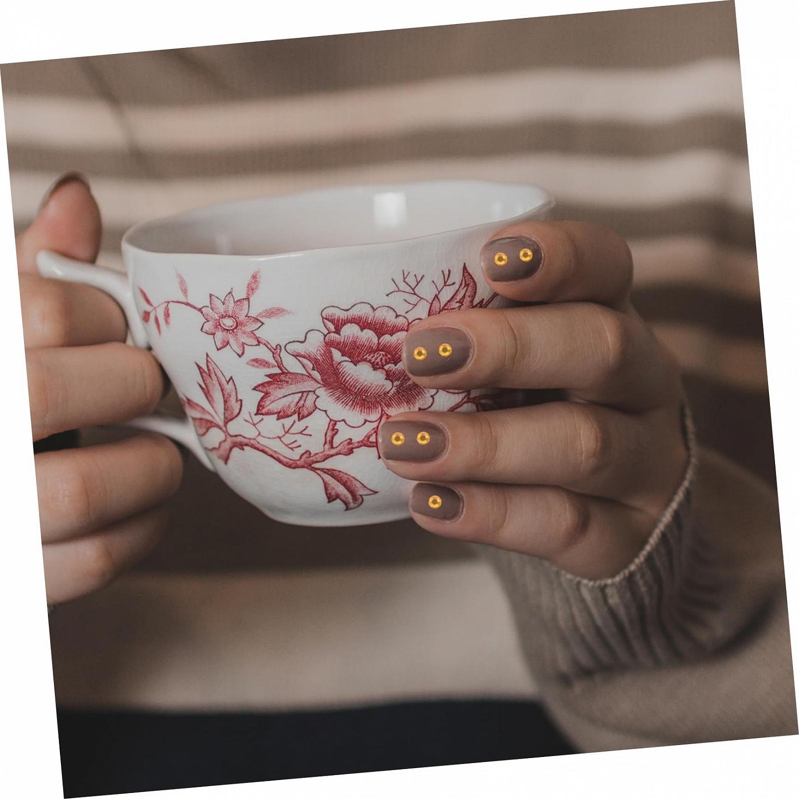 Діамант WOONEKY 2 з плоскою задньою стінкою, кришталеві, фото №8