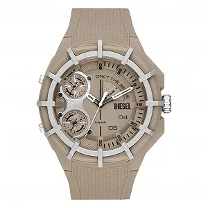 Годинник DIESEL Framed Чоловічий, кварцовий хронограф з трьома стрілками з силіконовим - Фото 1
