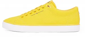 Кеды Tommy Hilfiger Core Canvas Vulcanized Sneaker Low Top, Серый (Overcast Grey), 44 - Фото 1
