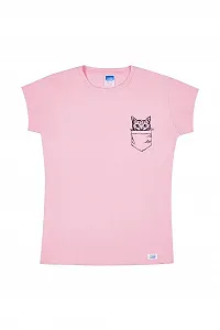 Піжама для дівчинки Кот в кишені Бавовняна synthetic.ua - Фото 1