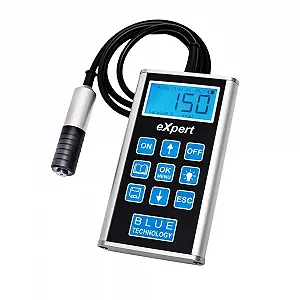 Толщиномер краски Blue Technology E-12-S-AL eXpert Черный/Серебряный synthetic.ua - Фото 1