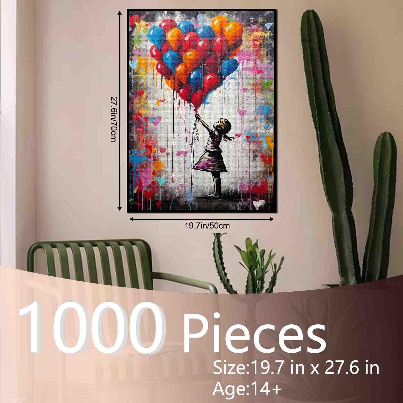 Пазл Tucocoo Banksy Little Girl Street Artwork 1000 элементов 50 x 70 см, фото №2