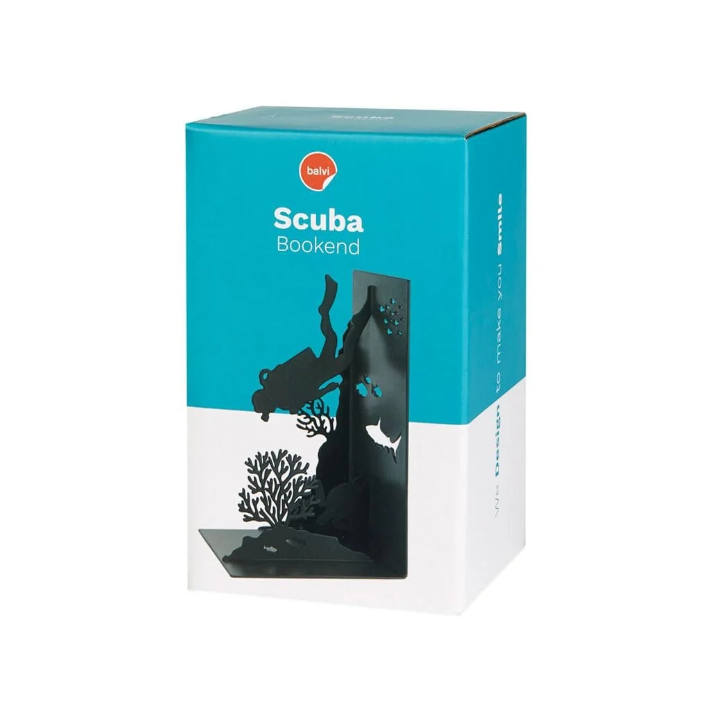 Держатели для книг Металл Balvi Scuba Diver Черный, фото №2